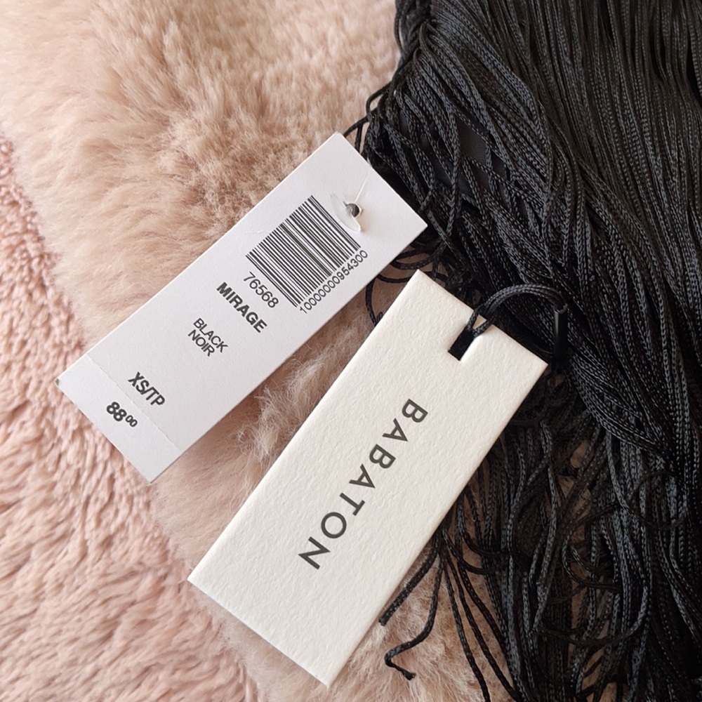 BNWT Aritzia fringe crop top - Picture 2 of 5